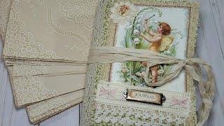 (SOLD. Thank You!!) Spring Journals & 6 Lots of Paper! (Junk Journal Flip Through)