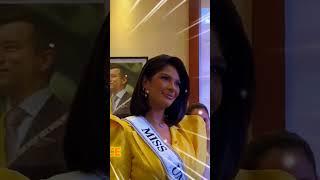 Viral Atracción  O Química entre Miss Universo Sheynnis Palacios y el Ministro de Turismo en Ecuador