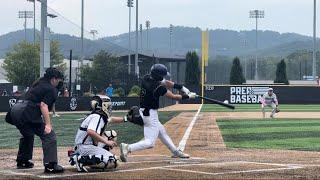 93 mph Exit Velo Roped Double with wood bat