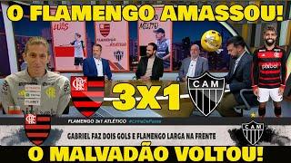 IMPRENSA FICOU ASSUSTADA COM FLAMENGO DE FILIPE LUÍS! FLAMENGO 3x1 ATLÉTICO-MG FOI UM AMASSO!