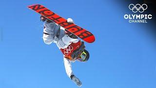 1️⃣7️⃣ - 17-year-old Chloe Kim wins half-pipe gold! |#31DaysOfOlympics