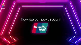 How To Pay using your UnionPay International Debit/Credit Cards