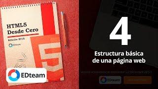 Estructura básica de una página web - Curso HTML5 Desde Cero  (4)