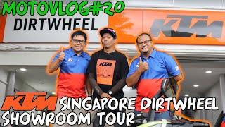 Motovlog#20 KTM Singapore DirtWheel Showroom Tour