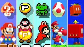 Super Mario Maker 1 & 2 - All Mario Power-Ups