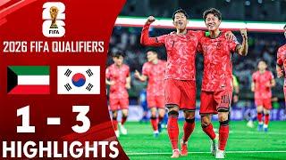 손흥민 골 | 쿠웨이트 vs 대한민국 1-3 하이라이트 | 2026년 FIFA 월드컵 예선 AFC