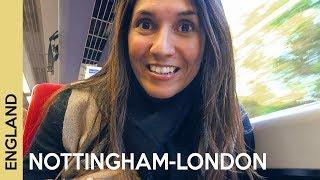 Nottingham station to London St Pancras railway station | train in the UK