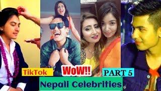 TikTok Nepal | Nepali Celebrities Compilation PART 5 | Musically Nepal