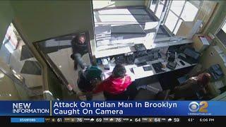 Attack On Indian Man In Brooklyn Caught On Camera