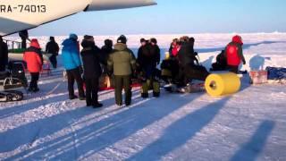 North Pole - Pax Arctica 2011 -Barneo-first landing