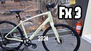 Trek FX 3 Hybrid Bike 2024