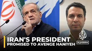 Iranian president's first news conference: Pezeshkian vows retribution for Ismail Haniyeh