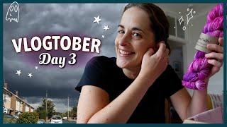  Getting stuff done, happy mail, witch's broom ️ Vlogtober Day 3