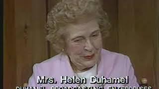 Helen S Duhamel interview on KOTA 25th anniv in 1980