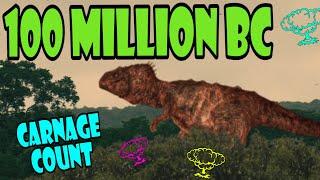 100 Million BC (2008) Carnage Count