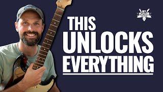 The SECRET to unlocking the MAJOR SCALE on Guitar