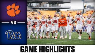 Clemson vs. Pitt Game Highlights | 2024 ACC Football