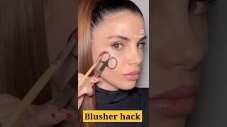 Viral Blusher hack #beauty #makeup #beautyhack #cosmetics #hack