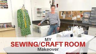 My Sewing/Craft Room Makeover – Great Tips for a More Organized and Enjoyable Sewing Room