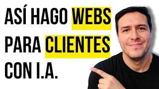 Cómo Uso IA para Crear Sitios Web Profesionales para Clientes