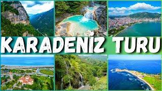 Karadeniz Turu - Ordu, Giresun, Trabzon - Göl, Şelale, Yayla, Manastır - Karadeniz Gezilecek Yerler