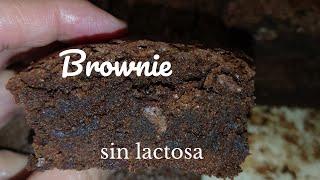 Receta de BROWNIE sin manteca (con aceite) fácil y barato y sin LACTOSA