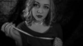 ASMR / 1950s Actress Measures You (Personal Attenion, Scalpmassage, Hair brushing, etc)