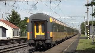 2024 - CZ - Several passenger and freight trains at Praha-Klánovice and Tuklaty (east of Prague)