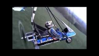 rc microlight crash