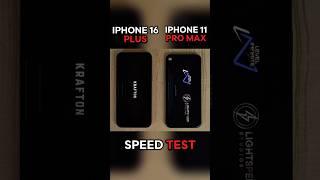 IPHONE 16 PLUS VS IPHONE 11 PRO MAX WITH iOS 18 SPEED TEST!!