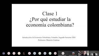 Clase 1 | ¿Por qué estudiar la economía colombina?