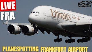 Live Monday Planespotting Frankfurt Airport Startbahn West | 07 Betrieb Huhu 50.000 Subs. 