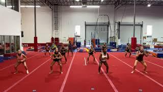 "Perm"  Song by Bruno Mars - warm up dance by Gymcats