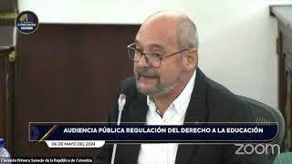 Intervención de Ascofade  sobre Ley Estatutaria Comisión Primera Senado de la República de Colombia