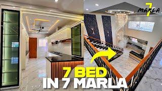 7 Marla Designer house with 7 BEDROOMS & Mezzanine Floor FOR SALE in Bahria Town Phase 8 Rawalpindi