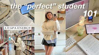 BECOME THE PERFECT STUDENT  how to stay organized| study habits |self discipline| cute accessories