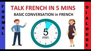 LEARN FRENCH in 5 MINS/ FRENCH CONVERSATION FOR BEGINNERS PART-3/GREETING/IMPROVE YOUR PRONUNCIATION