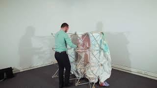 How To Assemble Hop Up Fabric Display Stands | XL Displays