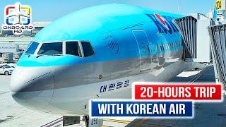 TRIP REPORT | First Time on Korean Air | Singapore to Vienna (via Seoul) | KOREAN AIR Boeing 777