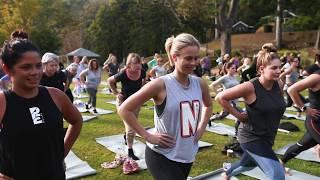 Eden Health Retreat - Open Air Mat Pilates class with Fluidform and Kirsten King