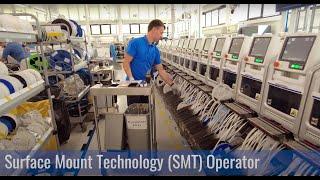 What does the SMT operator’s workplace look like. FUJI NXT III series