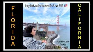 California: Golden Gate Bridge, USA  | First Solo Trip | Teacher Dha |