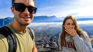 SHOCKED At This Active Volcano In Indonesia!!  (East Java, Mt Bromo)