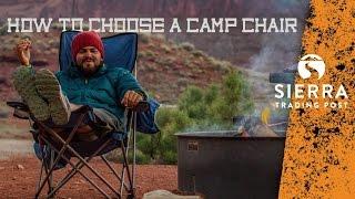How To Choose A Camp Chair