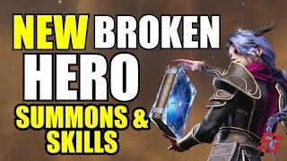 NEW HERO ️‍ Skills & Summons LOOKS BROKEN | King Arthur Legends Rise top tier list hero gameplay