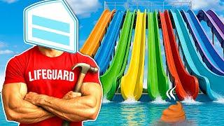 I Built the Craziest WATER SLIDES!
