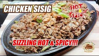 SIZZLING CHICKEN SISIG RECIPE WITH MAYONNAISE  TASTY AND EASY TO MAKE