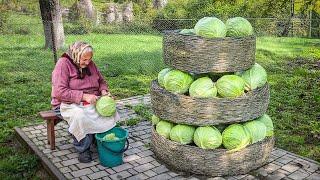 LONELY Grandma Prepares for Winter | Hard Mountain Life in CARPATHIAN Village | Ancient Traditions