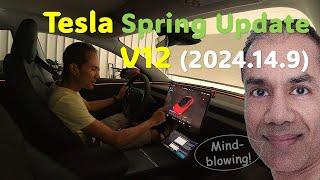 Tesla Spring Update - Software v12 (2024.14) On-road performance