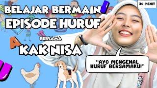 Belajar dan Bermain Episode Mengenal Huruf Untuk Balita - Belajar Kata,Lagu Interaktif, Huruf Vokal